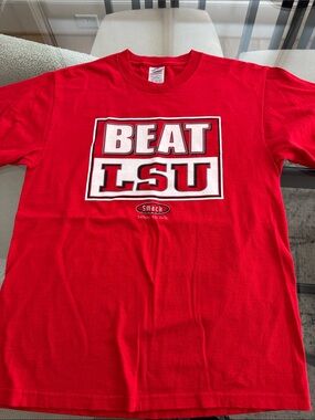 Ohio State vs LSU 2008 National Championship Short-Sleeve 'Beat LSU' Graphic Tee